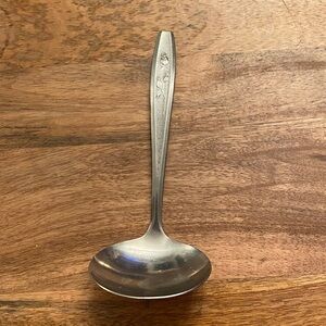 Vintage Simeon L. & George H. Rogers Company Stainless Ladle Spoon